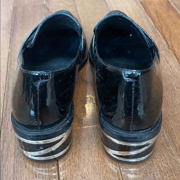 Rachel Zoe Blanca Black Slip-On Loafers Size 6 - Picture 7 of 11